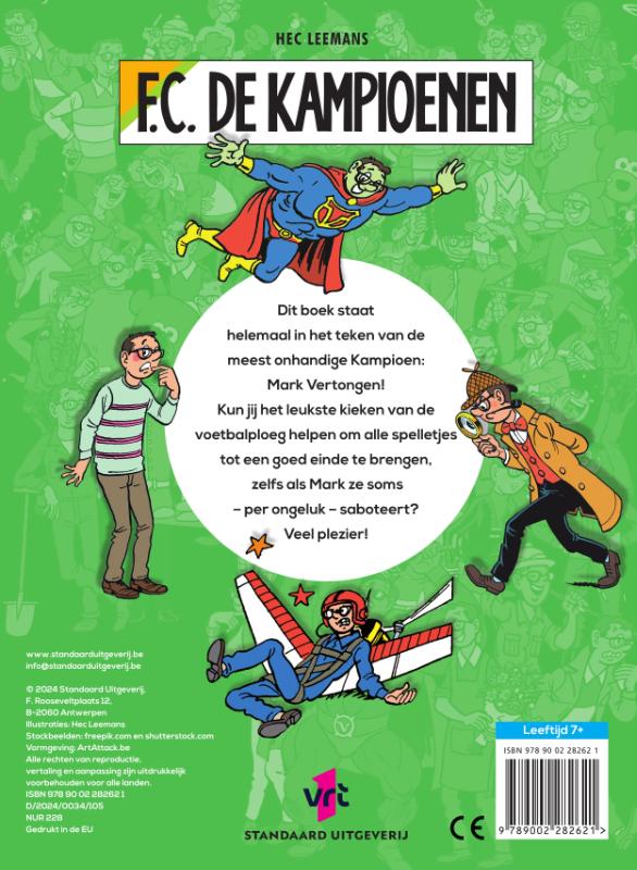 Achterkant van Het grote Mark Vertongen spelletjesboek