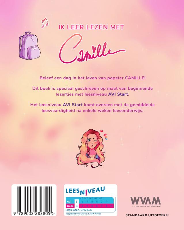 Achterkant van CAMILLE - Een dag met Cam