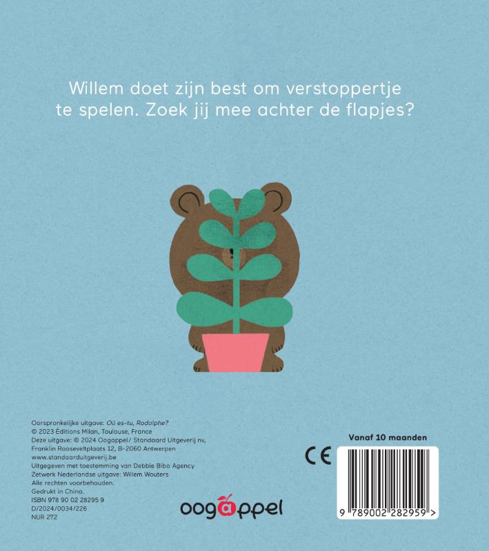 Achterkant van Waar is Willem?
