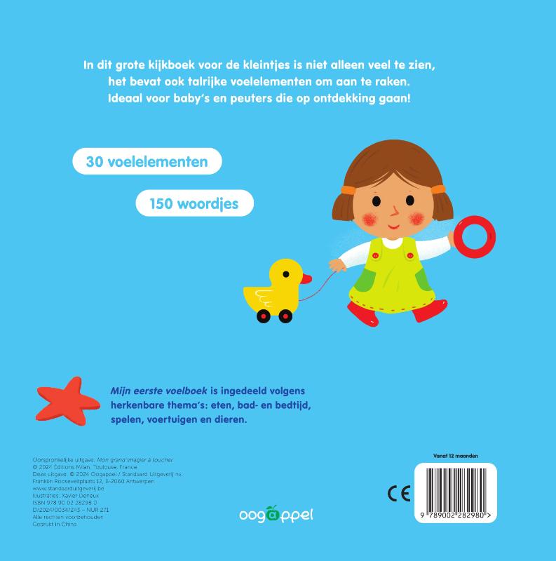 Achterkant van Mijn eerste voelboek