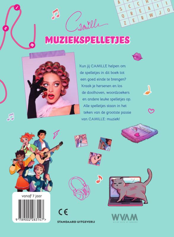 Achterkant van Muziekspelletjes