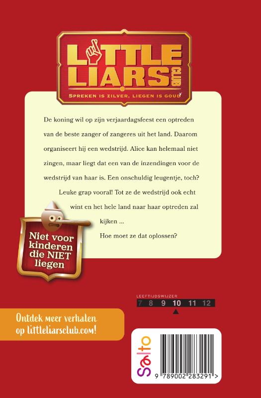 Achterkant van Het fopidool