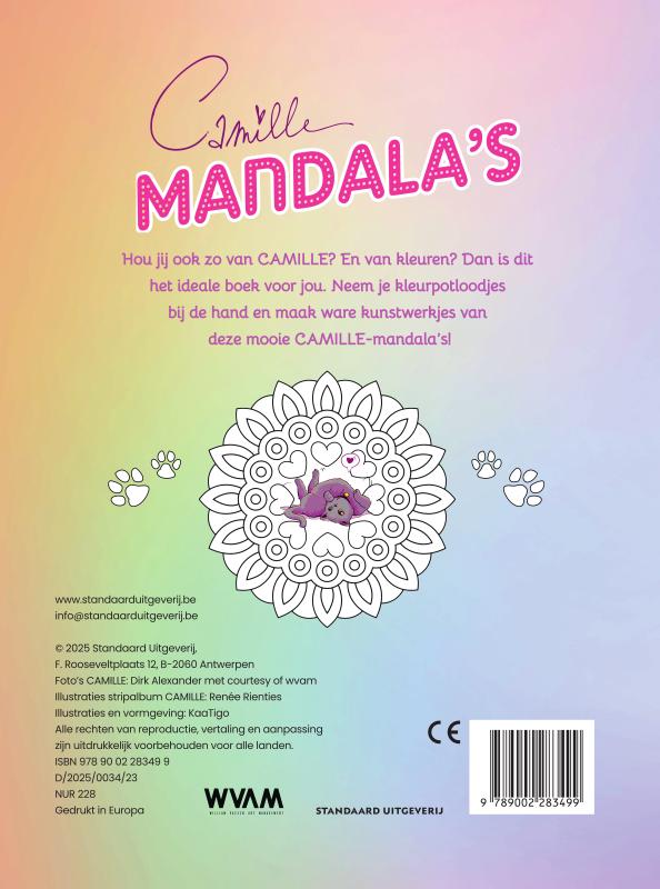 Achterkant van Mandala's