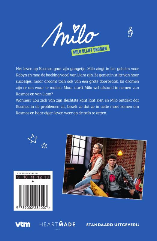 Achterkant van Milo blijft dromen