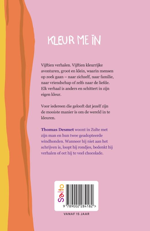 Achterkant van Kleur me in