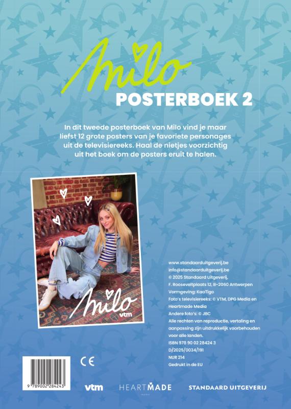 Achterkant van Milo Posterboek 2