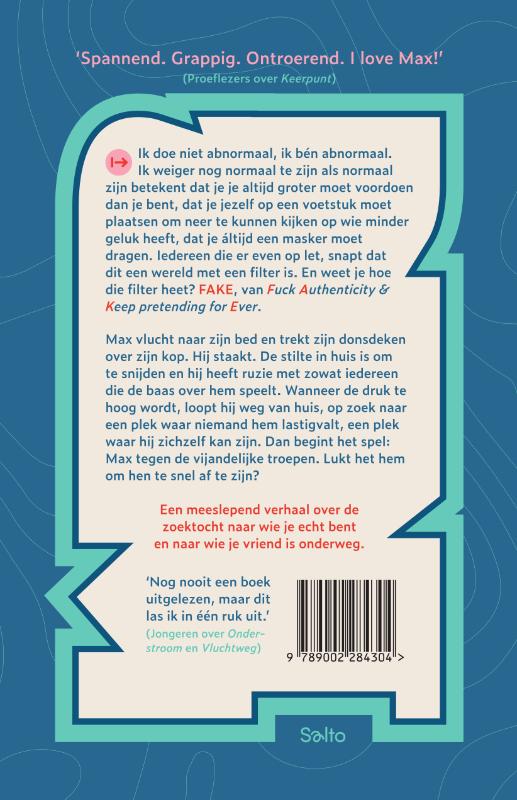 Achterkant van Keerpunt