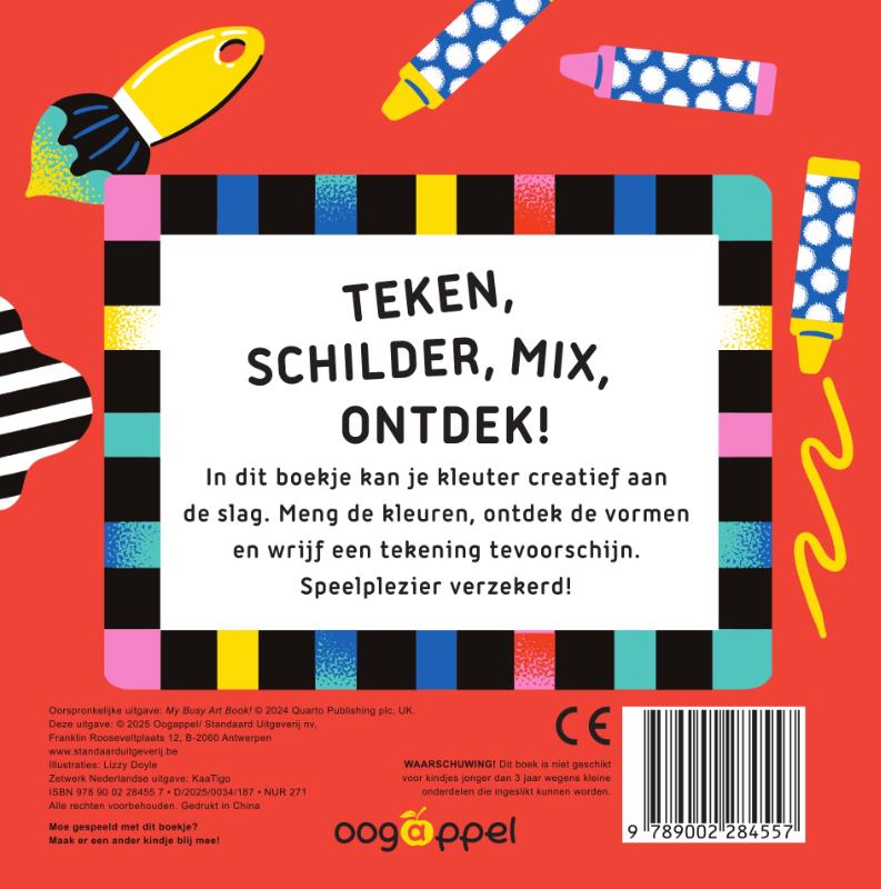 Achterkant van Ik maak kunst!