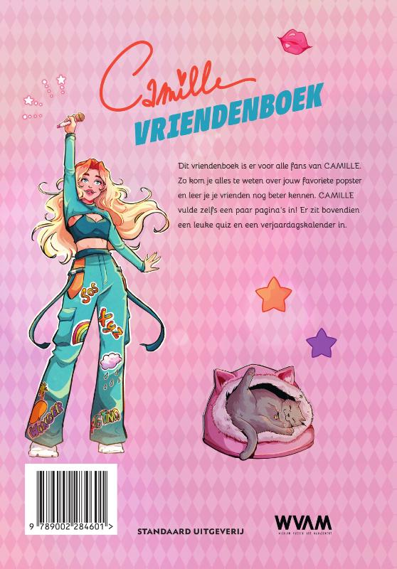 Achterkant van Vriendenboek Circus