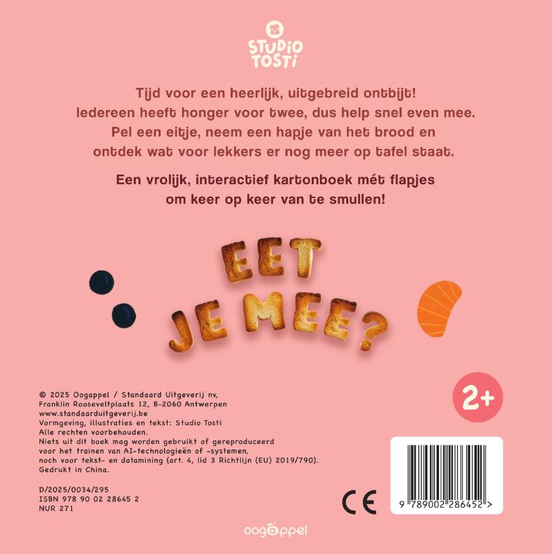 Achterkant van Eet je mee?