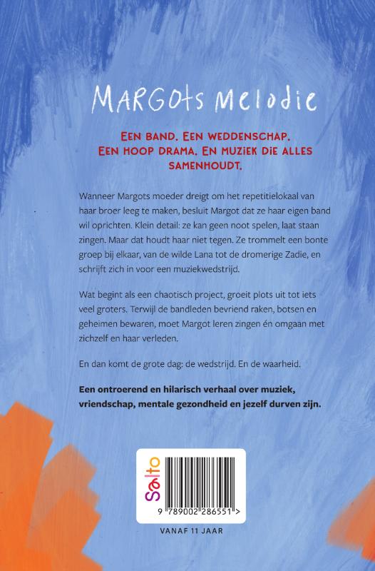 Achterkant van Margots melodie
