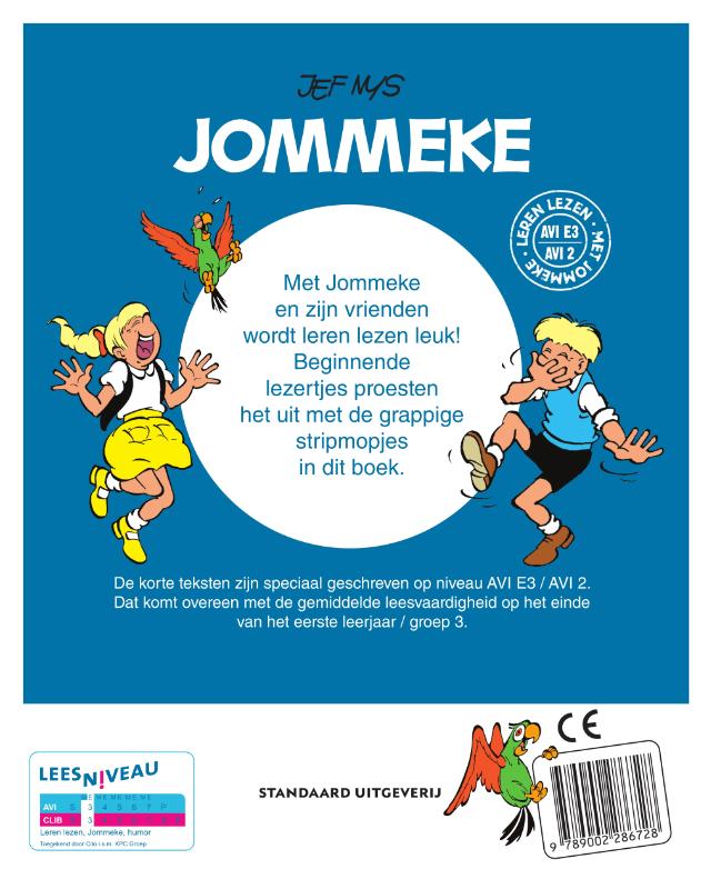 Achterkant van Eerste stripmopjes om zelf te lezen
