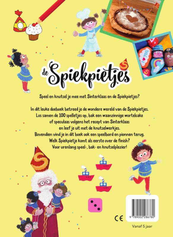 Achterkant van Doeboek met 100 spelletjes
