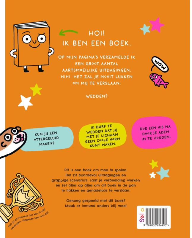 Achterkant van Versla dit boek