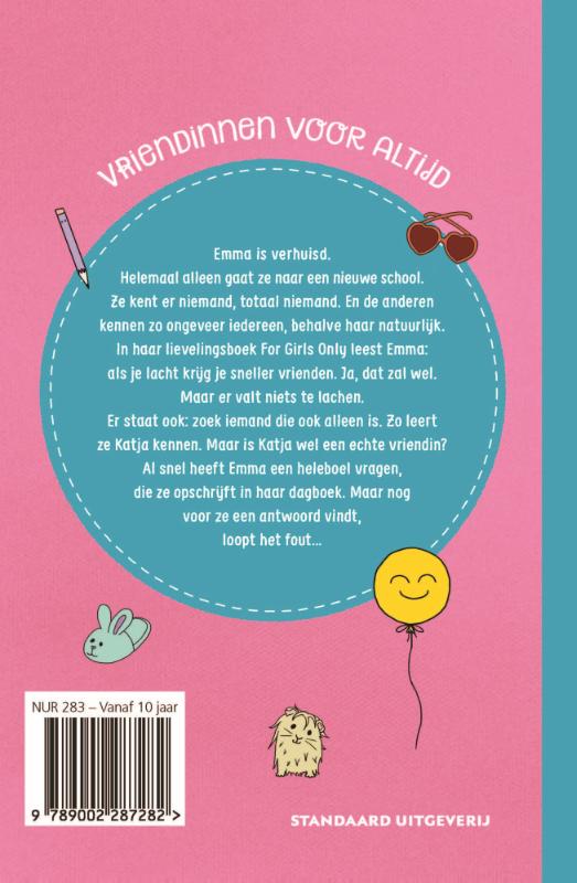 Achterkant van Vriendinnen voor altijd