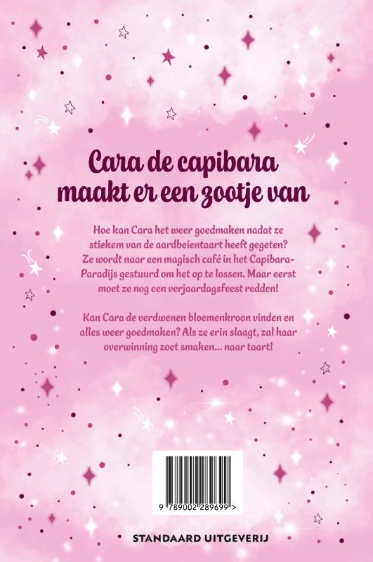 Achterkant van Capibaramagie: Cara krijgt vleugels
