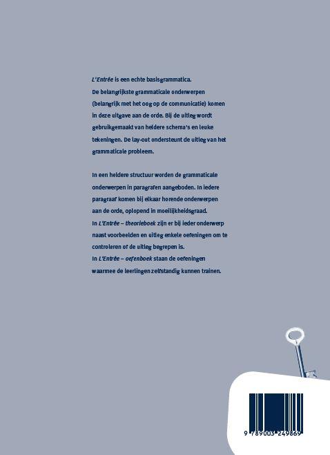 Achterkant van Oefenboek