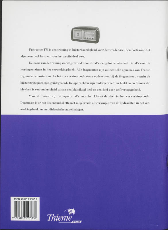 Achterkant van Verwerkingsboek