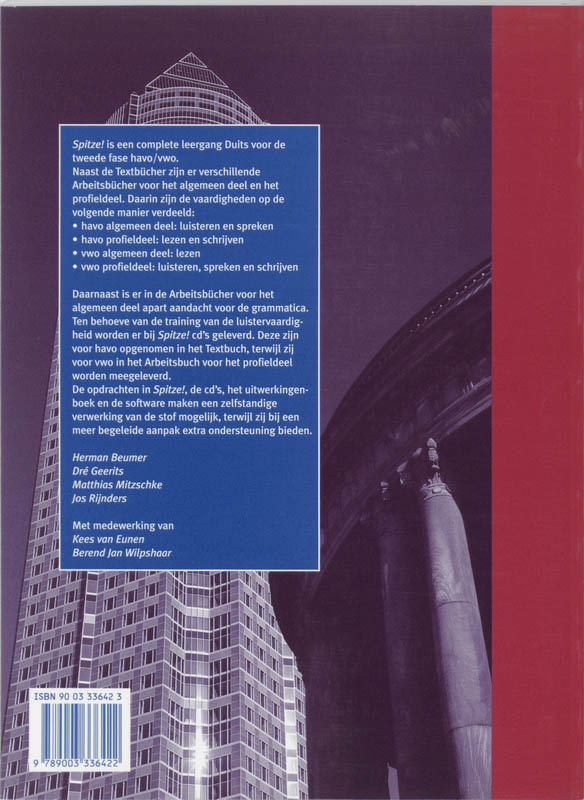 Achterkant van Arbeitsbuch