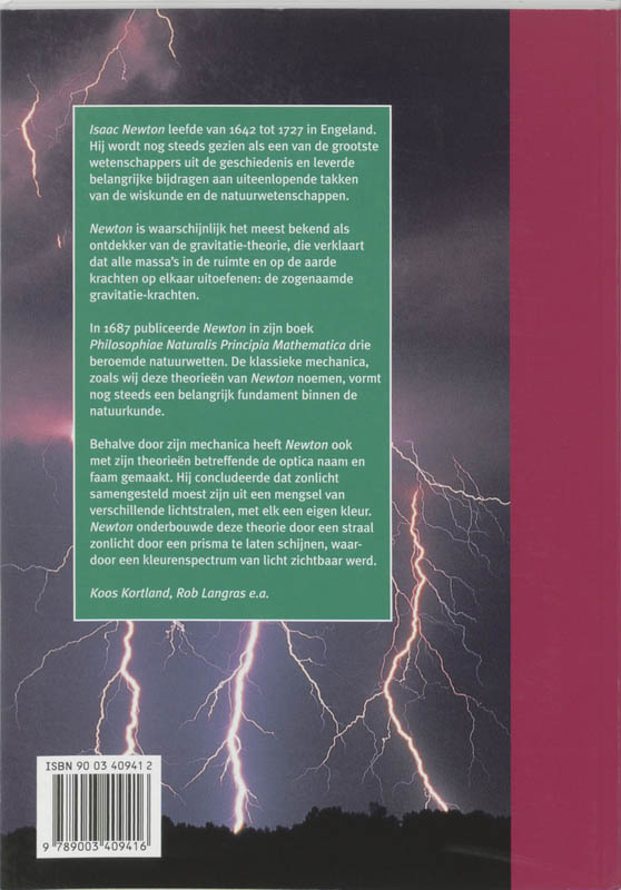 Achterkant van Informatieboek