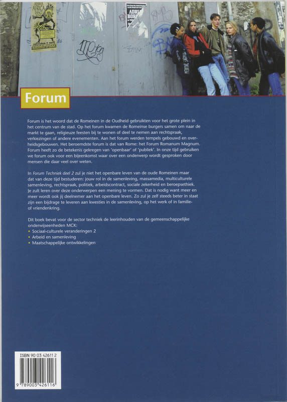 Achterkant van Leerlingenboek