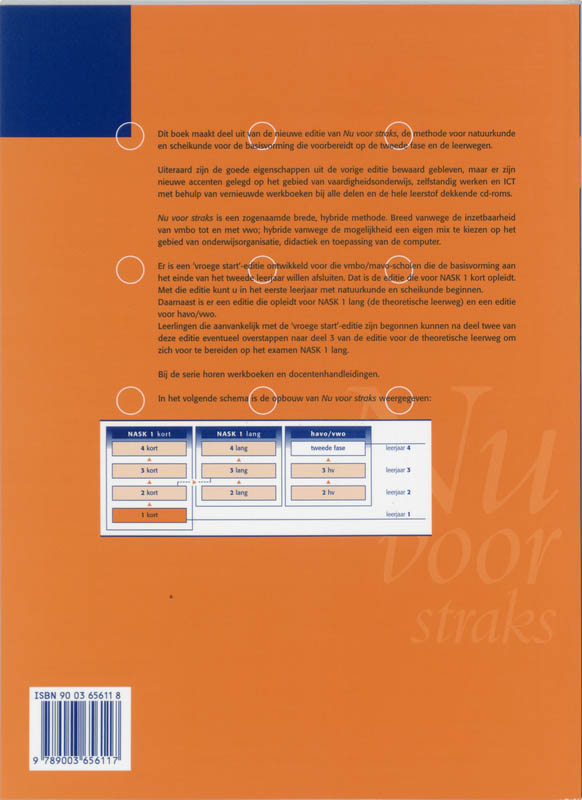 Achterkant van Werkboek