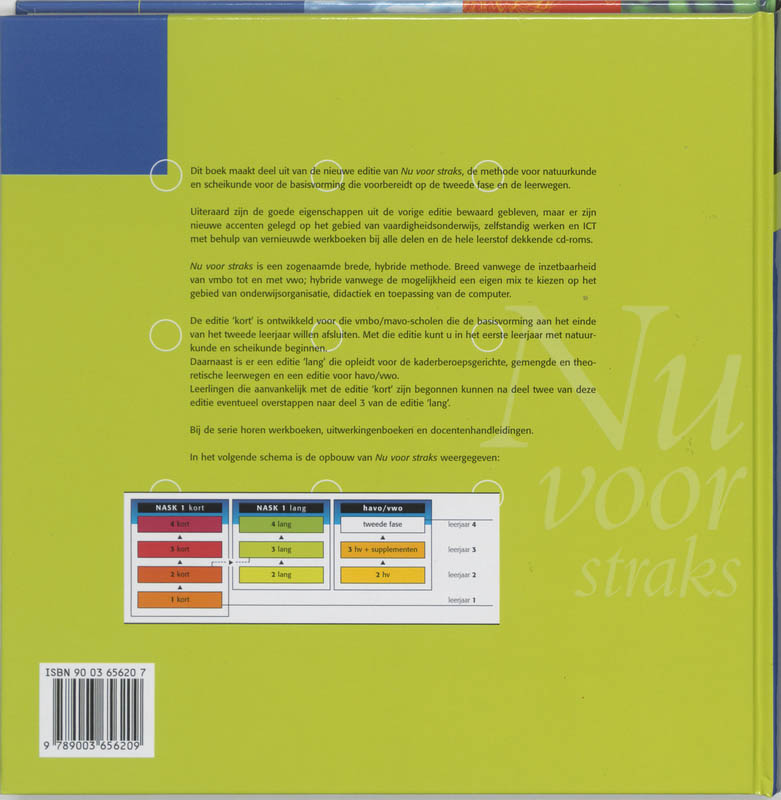 Achterkant van Leerlingenboek