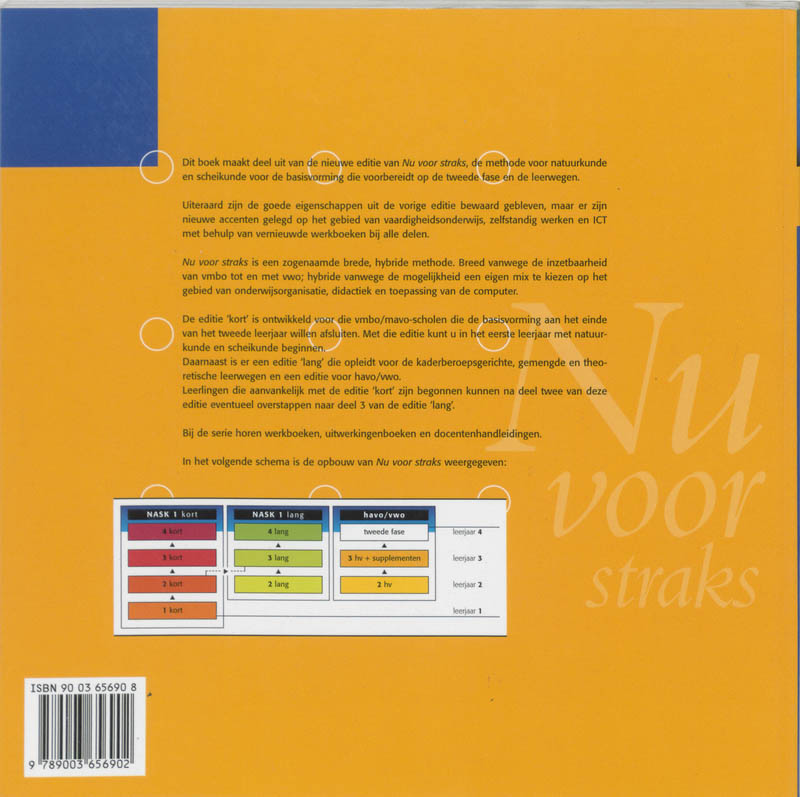 Achterkant van Supplement natuurkunde