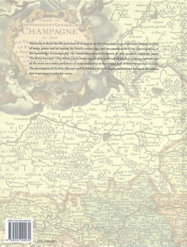 Achterkant van Frederick de Wit and the first concise reference atlas