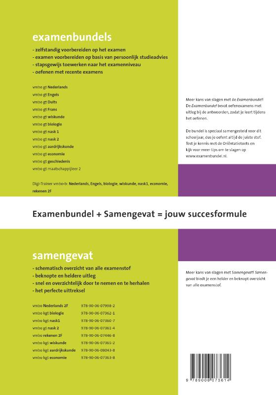 Achterkant van Vmbo-Kgt