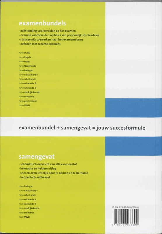Achterkant van Economie