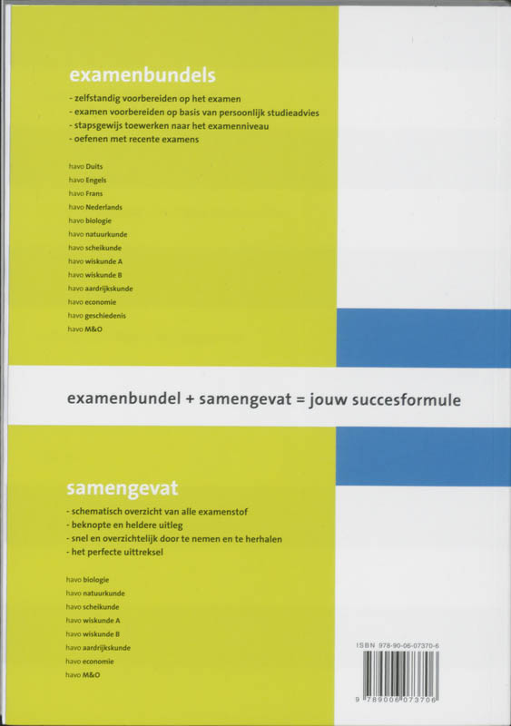 Achterkant van M&O