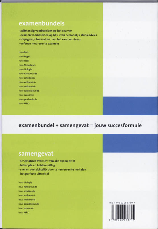 Achterkant van Wiskunde B