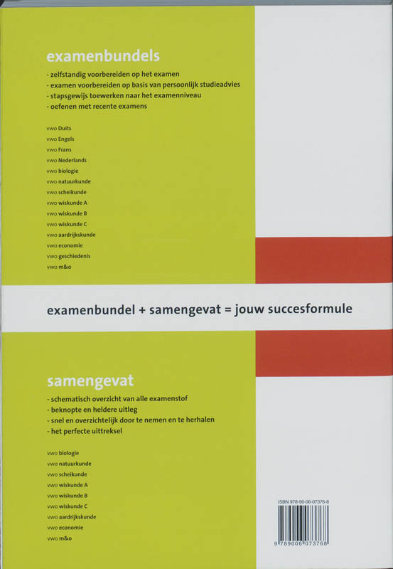 Achterkant van Aardrijkskunde