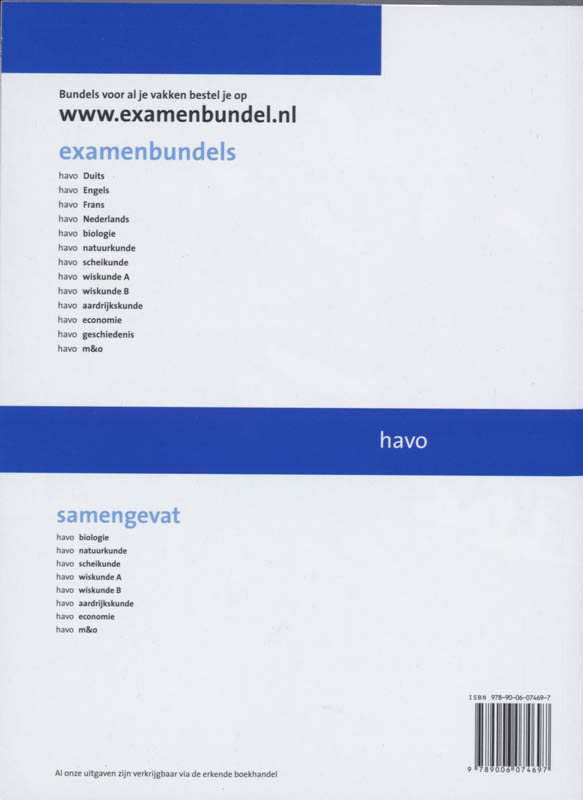Achterkant van Frans