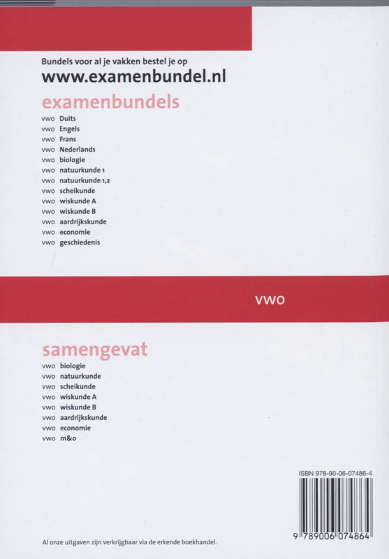 Achterkant van Aardrijkskunde