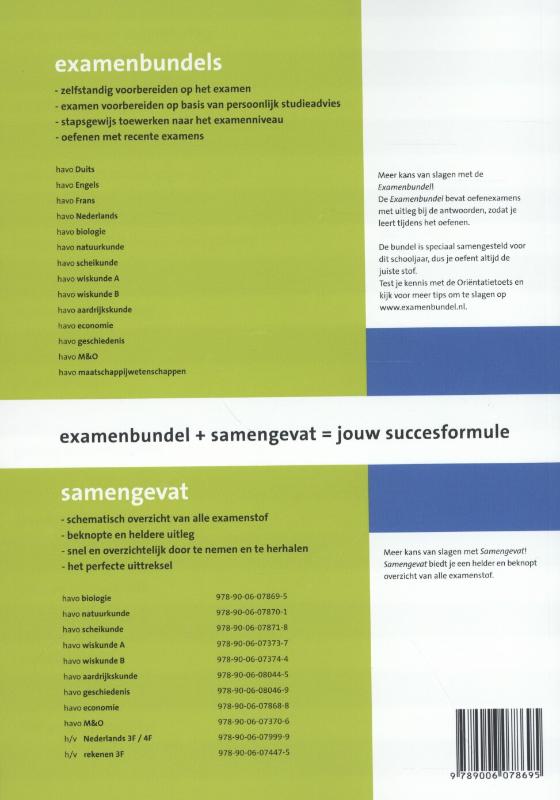 Achterkant van Havo