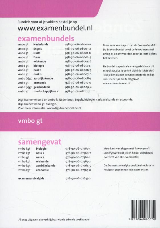 Achterkant van 2013/2014 vmbo-gt nask2