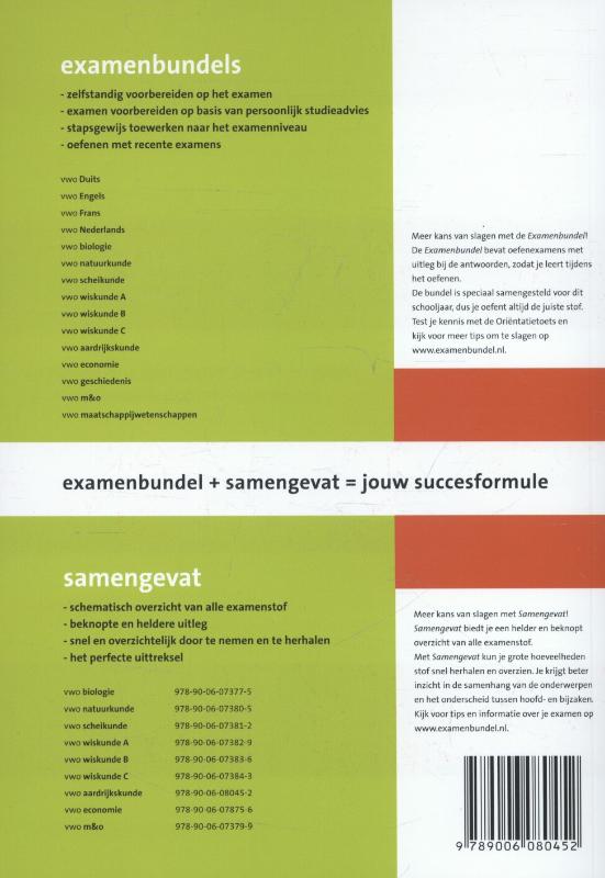 Achterkant van Aardrijkskunde