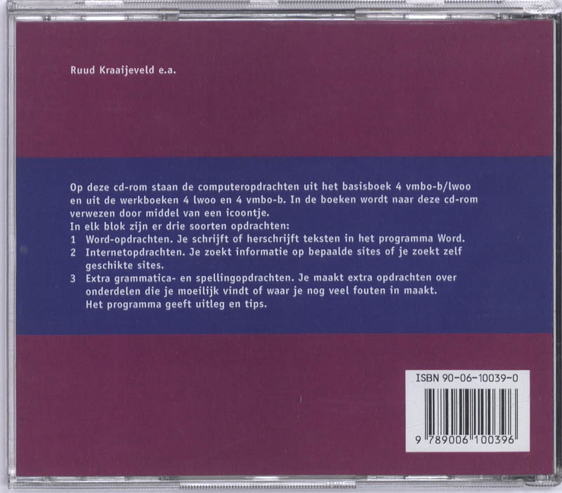 Achterkant van Leerlingen