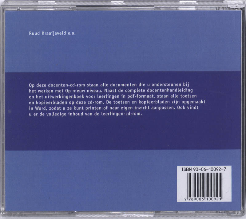Achterkant van Docenten