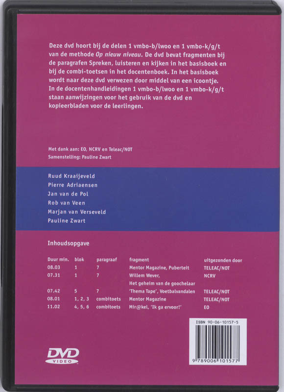 Achterkant van 1 VMBO-bkgt