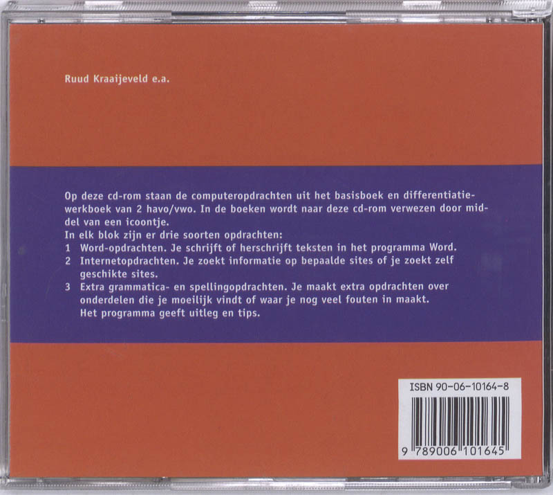 Achterkant van Leerlingen-cd-rom