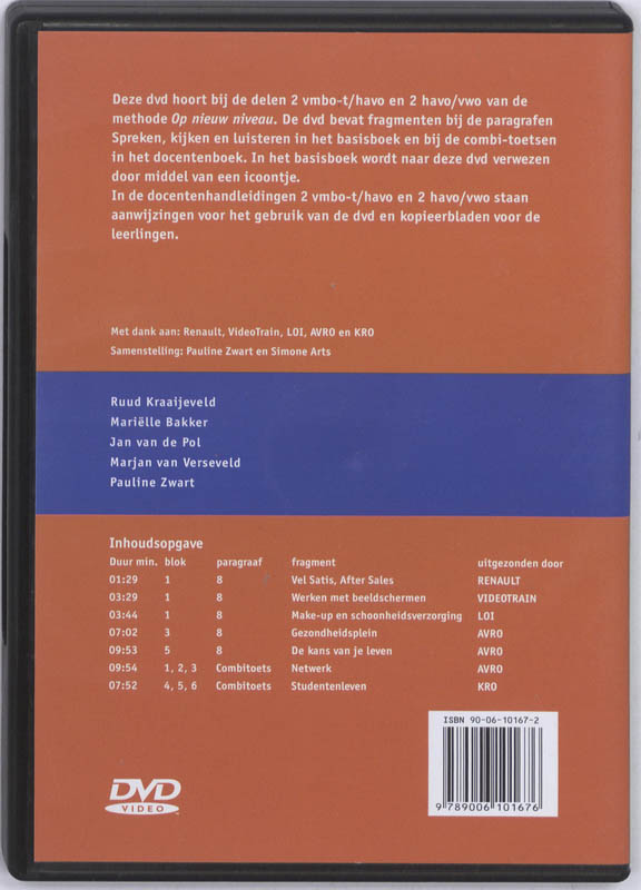 Achterkant van 2 THV