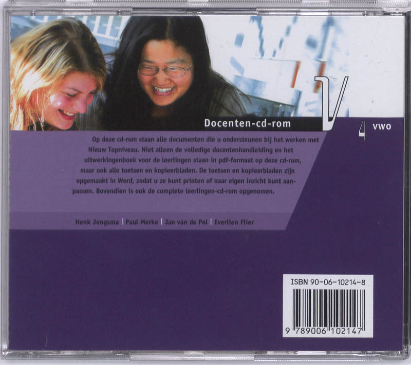 Achterkant van Docenten CD-ROM