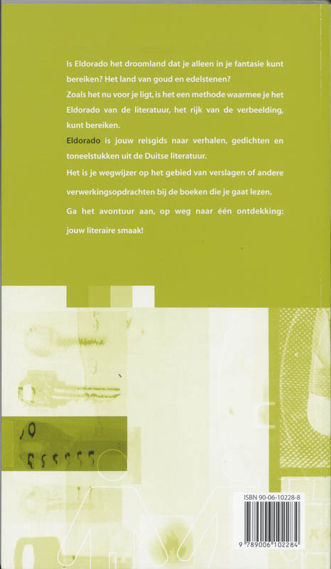 Achterkant van Tekst/opdrachtenboek