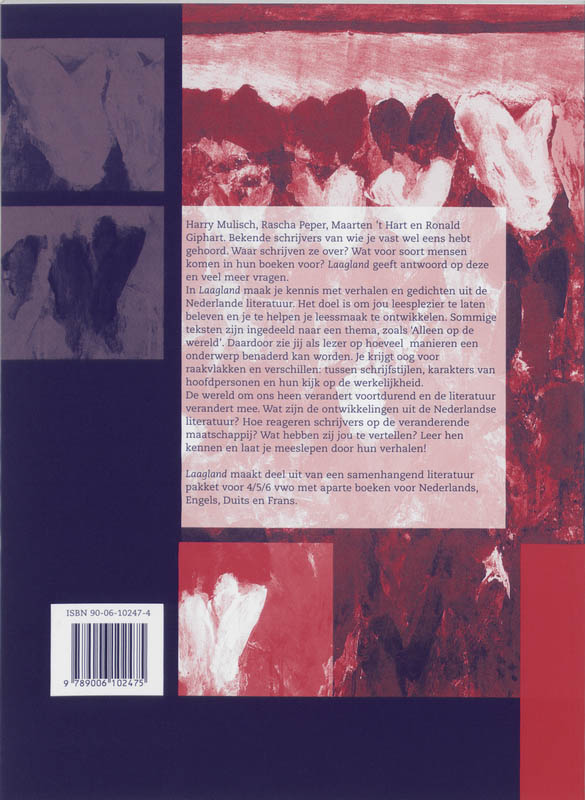 Achterkant van Verwerkingsboek