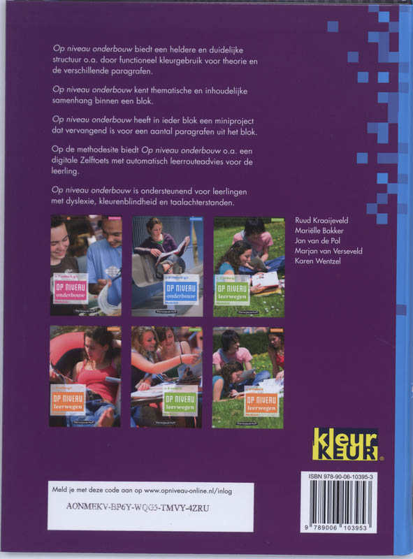 Achterkant van Basisboek Modulair