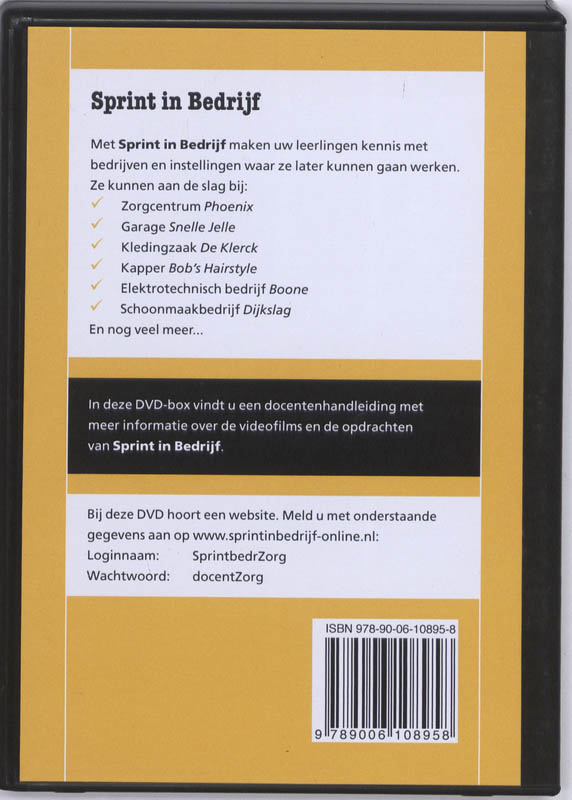 Achterkant van Vmbo 3-4 z&w