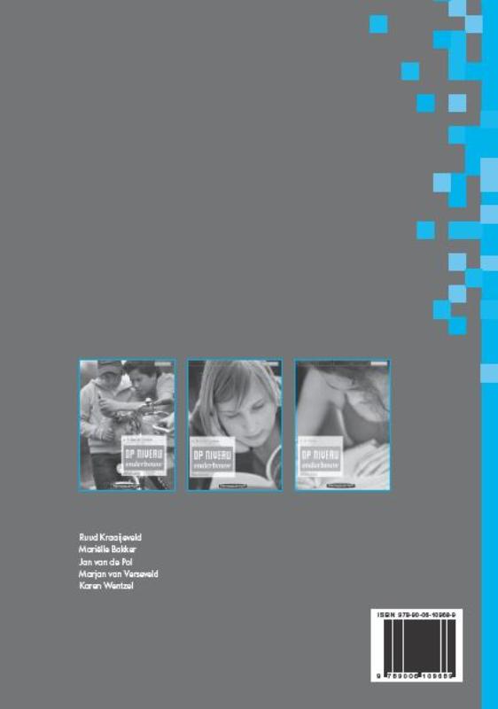 Achterkant van Uitwerkingenboek/Modulair